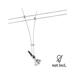 Système Câble Light&Easy Spot Comet max.1x50W GU5,3 Chrome 12V Métal