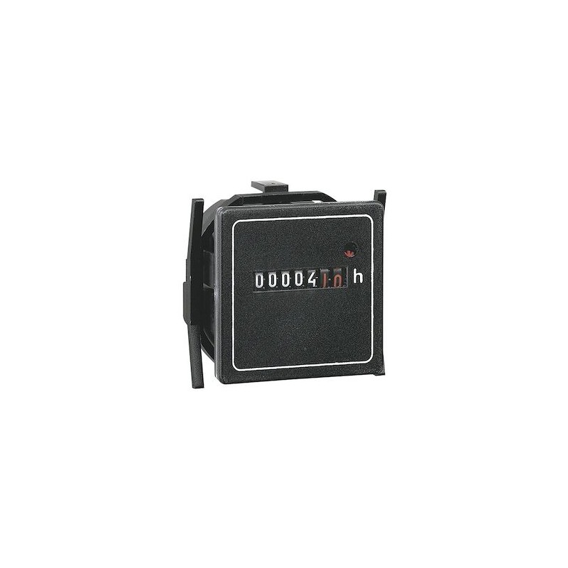 Compteur horaire totalisateur 24V~ - 50Hz - 48x48mm
