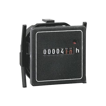 Compteur horaire totalisateur 24V~ - 50Hz - 48x48mm