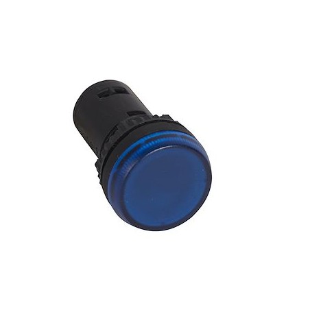 Voyant monobloc avec LED intégrée IP69 Osmoz complet - bleu - 230V~