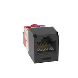 Mini-Com Module, Cat 5e, UTP, 8 pos 8 wi