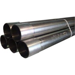 Tube fileté MRL 5557 en acier électrozingué D40 - 3m