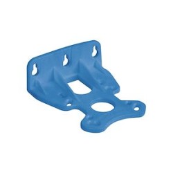 Support mural pour filtre single en acier