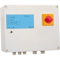 Coffret de gestion d'une pompe de relevage BSR-1 Mono 9/14A.