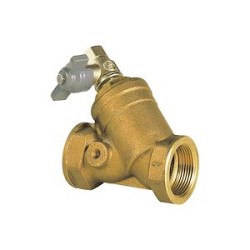 Filtre Y en bronze avec vanne de rincage 210 Pn16 1'1/4