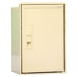 Coffret simple S22 monophasé-triphasé + neutre A2/D2 - Triangle (sigle éclair)