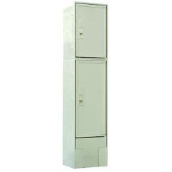 Coffret borne S22 monophasé-triphasé + neutre A2/D2 - Triangle (sigle éclair)