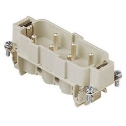 Insert mâle vis 35A 400V 6P+T gabarit 77.27