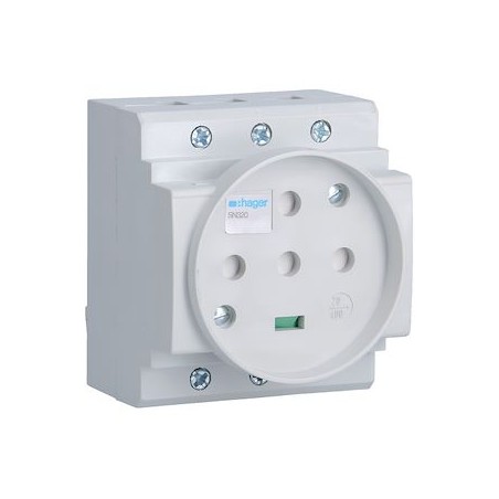 Prise de courant modulaire 20A 3P+T+N
