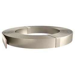 Ruban de descente cuivre étamé 30x2mm (le mètre linéaire)