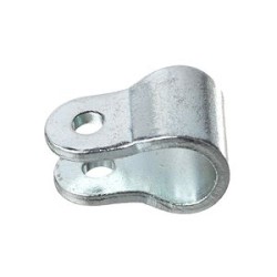 Padlock Shackle Collar and Rivet, Metal,