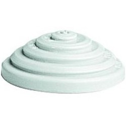 Embout étanche à gradin Plexo jusqu'à D20mm - gris RAL7035