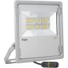 TWISTER 3 - Proj. Ext. IP65 IK08, gris, 90DEG LED intégré 100W 3000K 12000lm