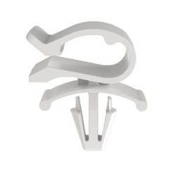 Clip encliquetabe Dia faisceau max:9,7mm,PA 6.6,Naturel, Cdt.1000