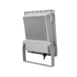 TWISTER 3 - Proj. Ext. IP65 IK08, gris, 90DEG LED intégré 100W 3000K 12000lm