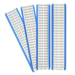 Pre-Printed WM Cards, Vinyl Cloth, .25'