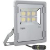 TWISTER 3 - Proj. Ext. IP65 IK08, gris, 90DEG LED intégré 70W 3000K 8400lm