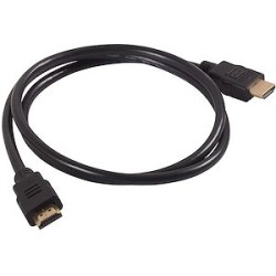 Cordon HDMI raccordement prise HDMI à terminal audio et vidéo longueur 1m