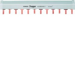 Barre de pontage 3P+N 80A languette 16mm² 57M