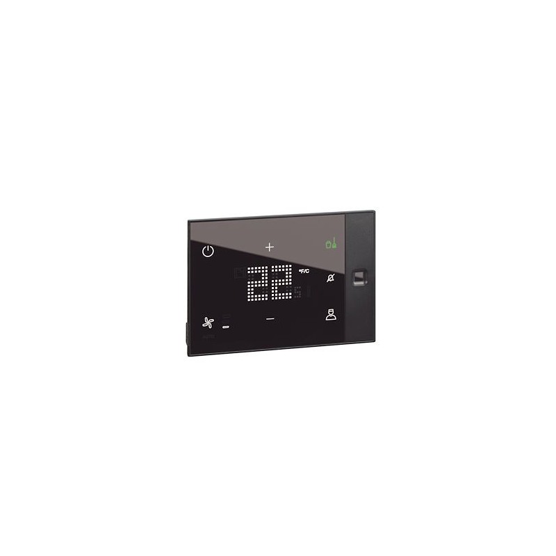 Thermostat tactile Ux One 230V chauffage et clim hôtel saillie personnalisable