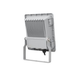 TWISTER 3 - Proj. Ext. IP65 IK08, gris, 90DEG LED intégré 70W 3000K 8400lm