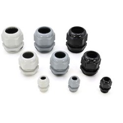 Presse-étoupe en polyamide IP68 Pg11 gris (RAL 7035)