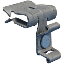 Attache poutre IPN ou IPE épaisseur 8-14 mm pour collier largeur 9 mm