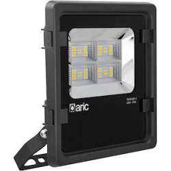 TWISTER 3 - Proj. Ext. IP65 IK08, noir, 90DEG LED intégré 45W 3000K 5400lm