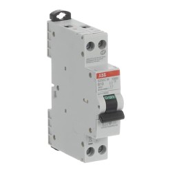 S200C Disjoncteur Compact - 2P - 10A - courbe B - Icn 10kA (1 module)-peignable