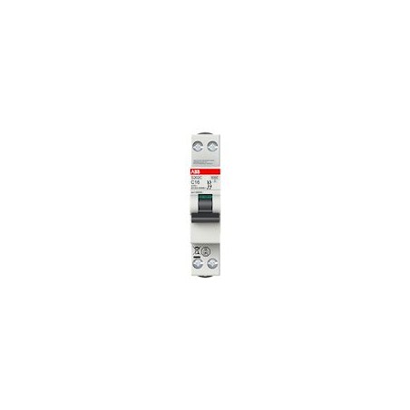 S200C Disjoncteur Compact - 2P - 25A - courbe B - Icn 10kA (1 module)-peignable