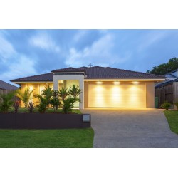 TWISTER 3 - Proj. Ext. IP65 IK08, noir, 90DEG LED intégré 45W 3000K 5400lm