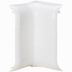Angle intérieur variable pour plinthe DLPlus 80x20mm - blanc