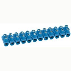 Barrette de connexion Nylbloc avec capacité assignée 6mm² - bleu