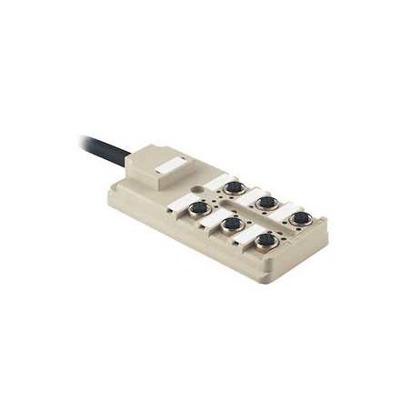 Répartiteur Passif Capteurs-Actionneurs, M12, Version Précâblée, 5 M, Oui