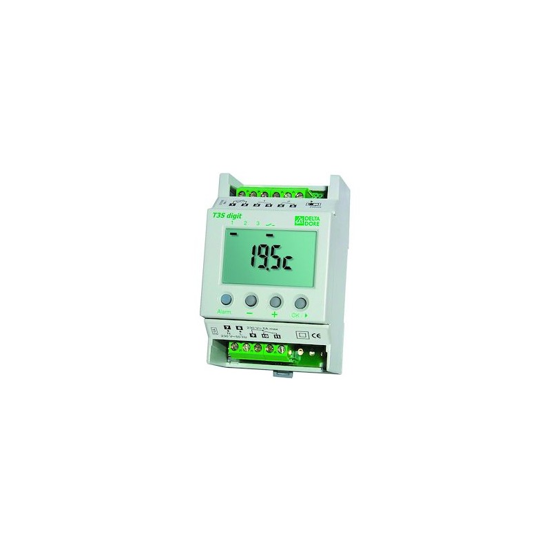 T3S Digit Thermostat électronique modulaire tout ou rien 3 seuils