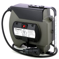 Enrouleur à rappel automatique - 10 m de câble 3G 1,5mm²