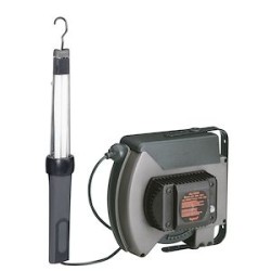 Baladeuse fluorescente sur enrouleur à rappel automatique - 24 V~