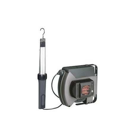 Baladeuse fluorescente sur enrouleur à rappel automatique - 24 V~