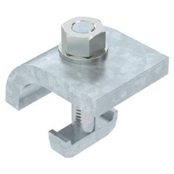 Crapauds à vis avec vis à crochet, h  25 mm KWH 25 FT/60x50/GAC