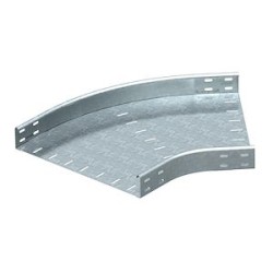 Coude à 45DEG horizontal, version ronde RB 45 640 FS/60x400/Z 275