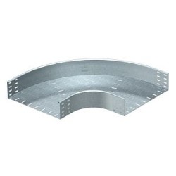 Coude à 90DEG horizontal, version ronde RB 90 150 FS/110x500/Z 275