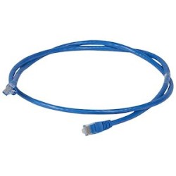 Cordon de brassage RJ45 - Cat.6 - U/UTP sans écran - L. 1 m - PVC - LCS²