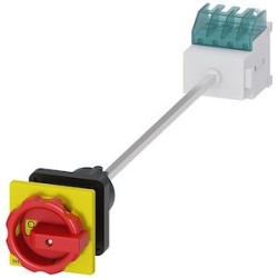 Interrupteur- sectionneur 3LD, Interrupteur arrêt urgence, 4 po