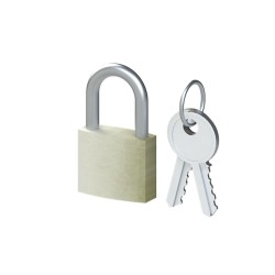 cadenas (D3mm) avec 2 cles