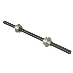 Axe supplémentaire (avec centreurs et entretoises) pour chariot-dérouleur ST1 ou