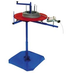 Enrouleur manuel horizontal PKCO-P-800 (modèle sur pied, D du plateau 800 mm)