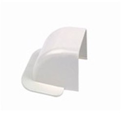 Amorce de mur ivoire pour goulotte 80