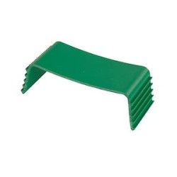 Etrier de fixation ivoire pour goulotte 80