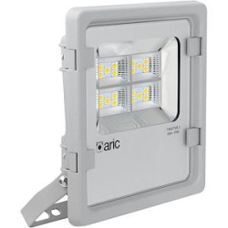 TWISTER 3 - Proj. Ext. IP65 IK08, gris, 90DEG LED intégré 45W 3000K 5400lm