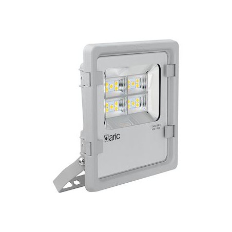 TWISTER 3 - Proj. Ext. IP65 IK08, gris, 90DEG LED intégré 45W 3000K 5400lm